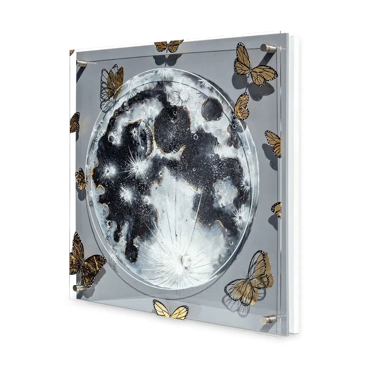 A Full Moon - Original - SOLD by artist Becky Smith - Wyecliffe Galleries