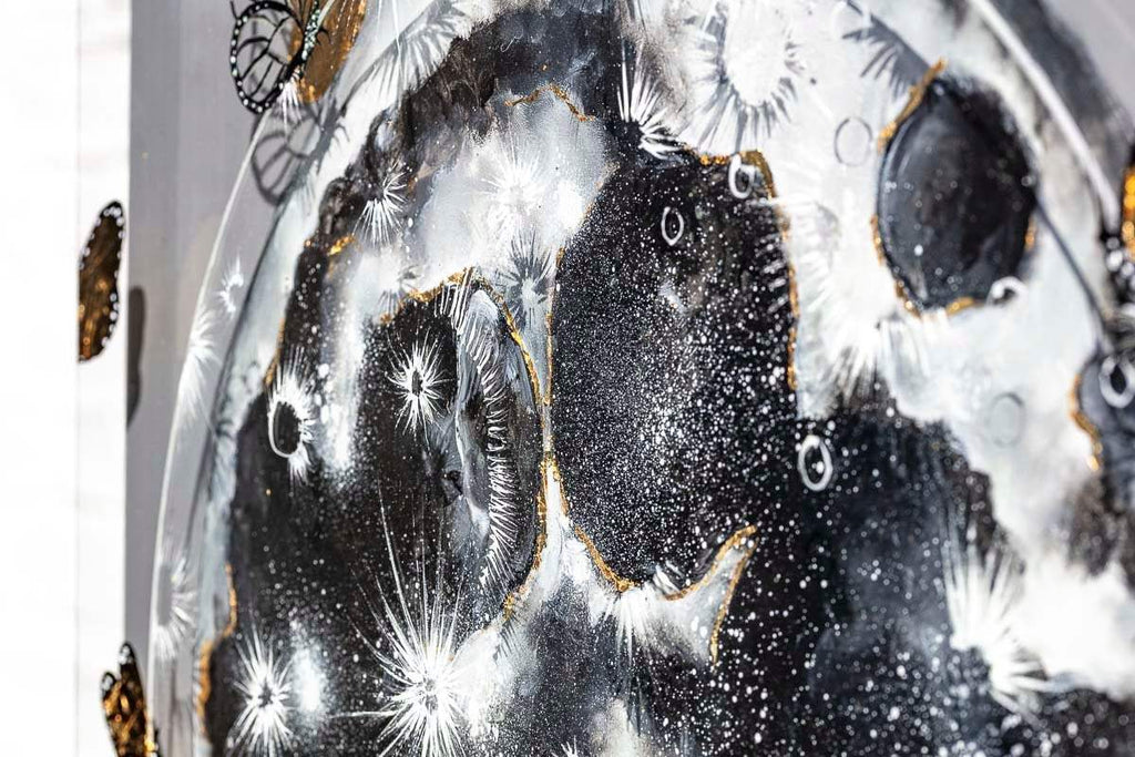 A Full Moon - Original - SOLD by artist Becky Smith - Wyecliffe Galleries