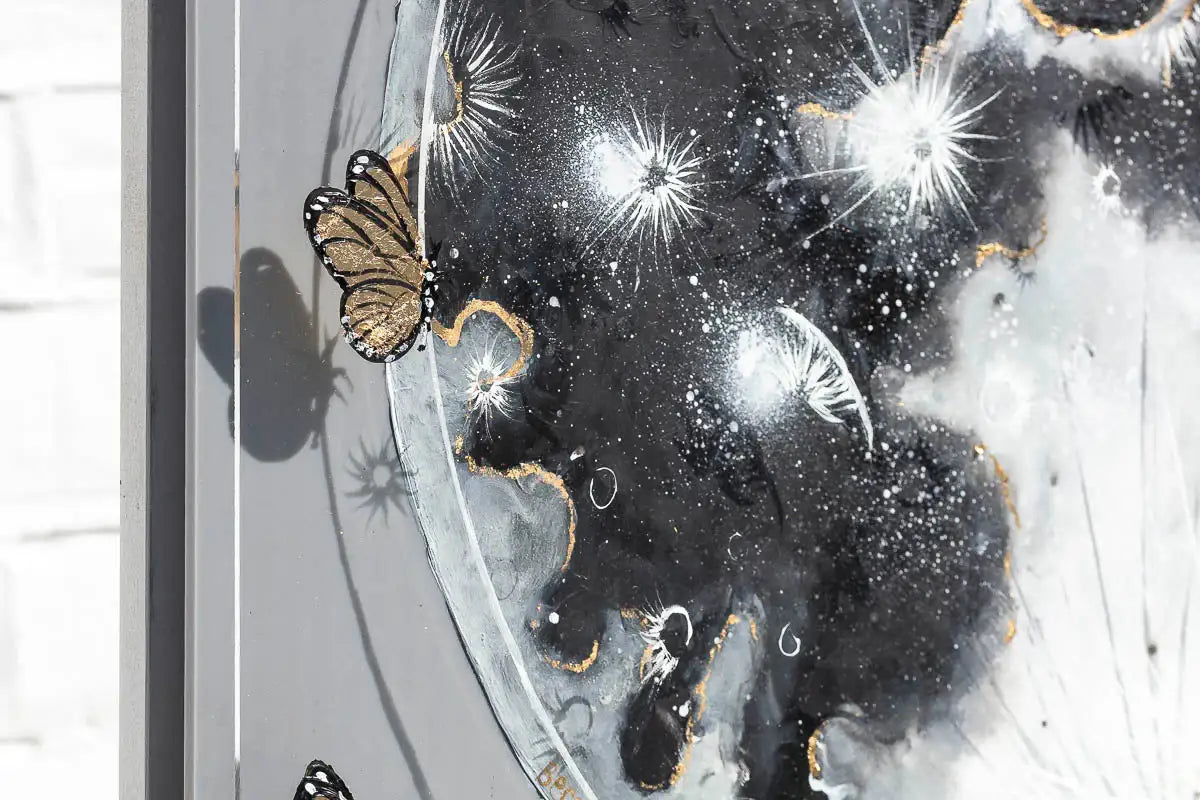 A Full Moon - Original - SOLD by artist Becky Smith - Wyecliffe Galleries