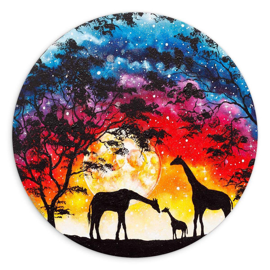 A Galaxy Full of Love - Original - SOLD by artist Becky Smith - Wyecliffe Galleries