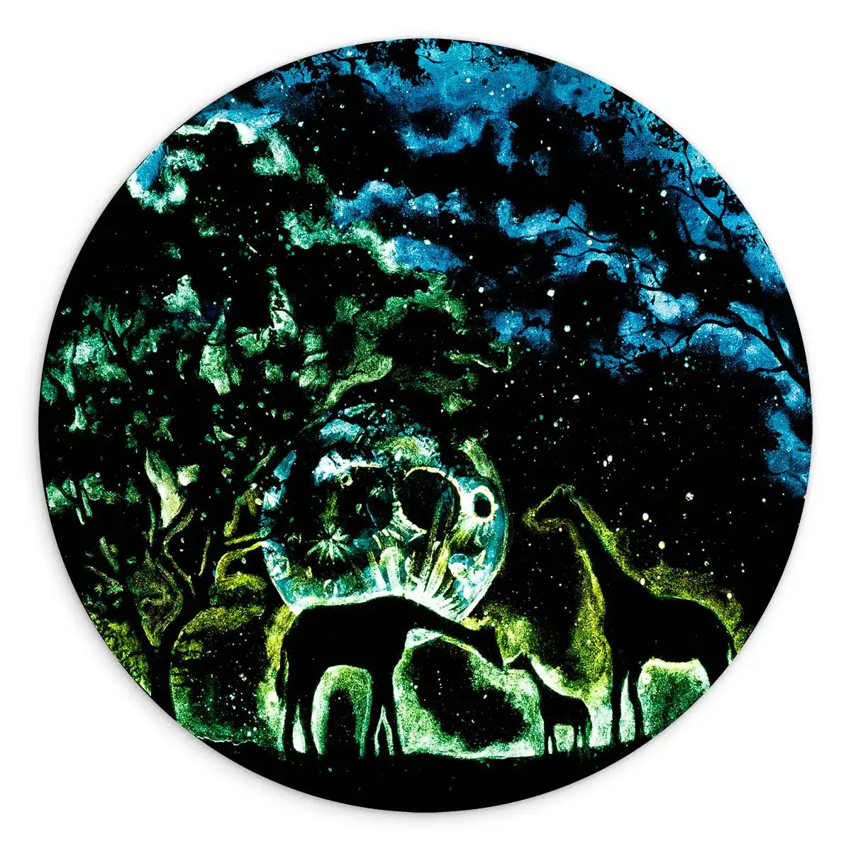 A Galaxy Full of Love - Original - SOLD by artist Becky Smith - Wyecliffe Galleries