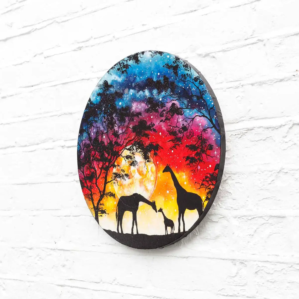 A Galaxy Full of Love - Original - SOLD by artist Becky Smith - Wyecliffe Galleries