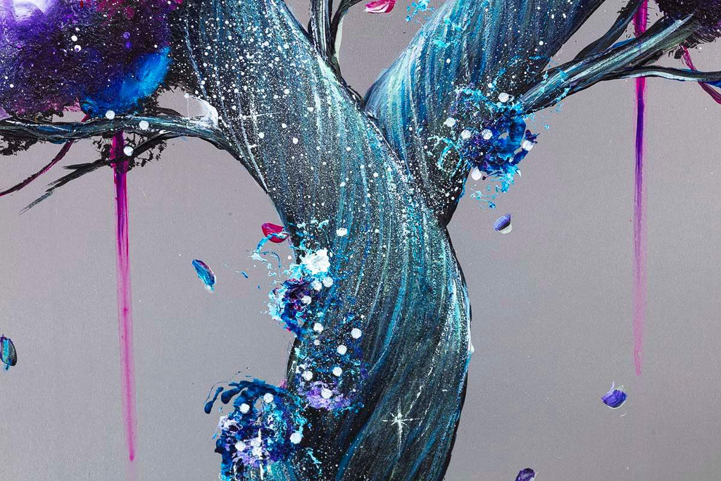 A Galaxy of Our Own - Original - SOLD by artist Becky Smith - Wyecliffe Galleries