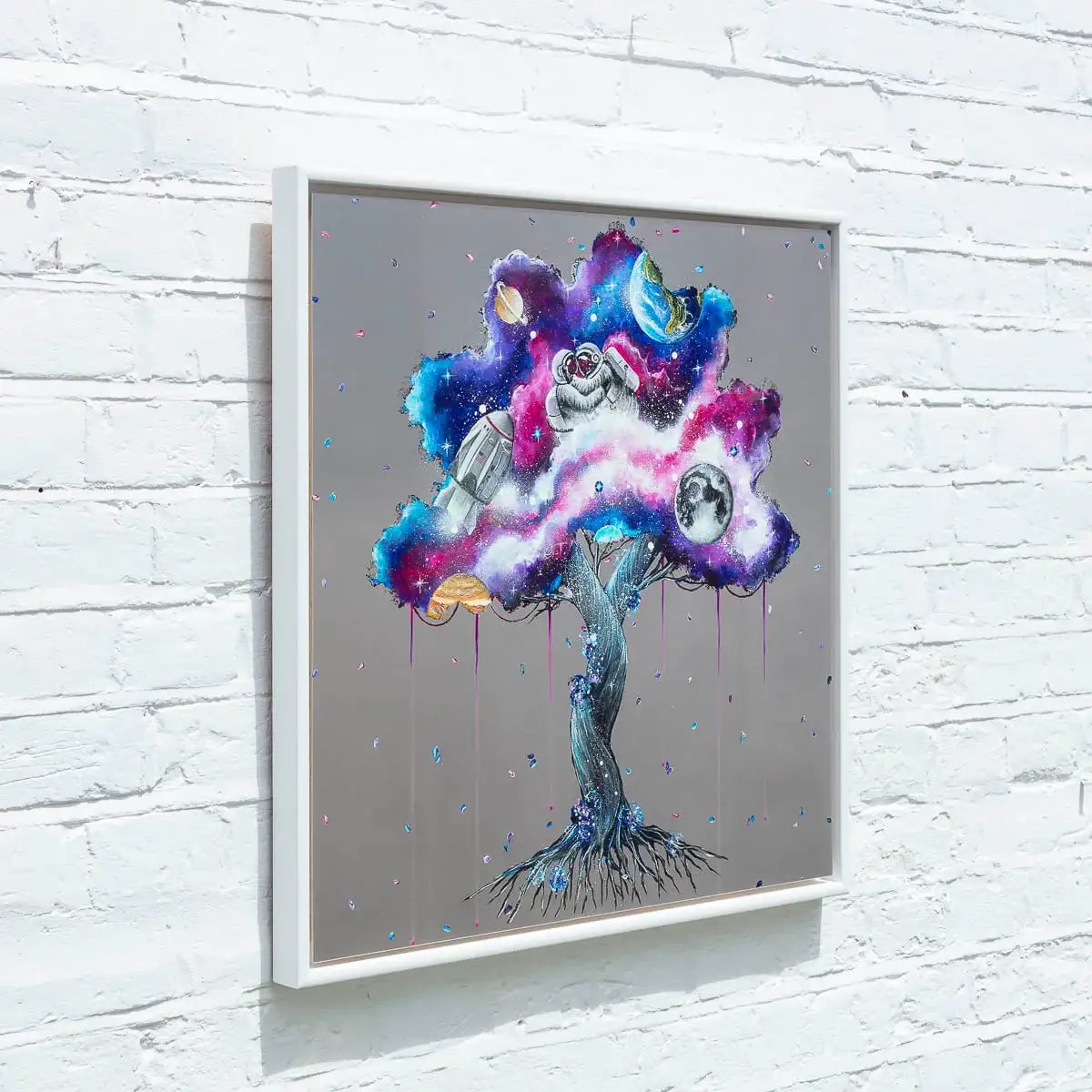 A Galaxy of Our Own - Original - SOLD by artist Becky Smith - Wyecliffe Galleries