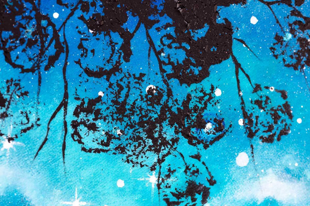 A Galaxy View - Original - SOLD by artist Becky Smith - Wyecliffe Galleries