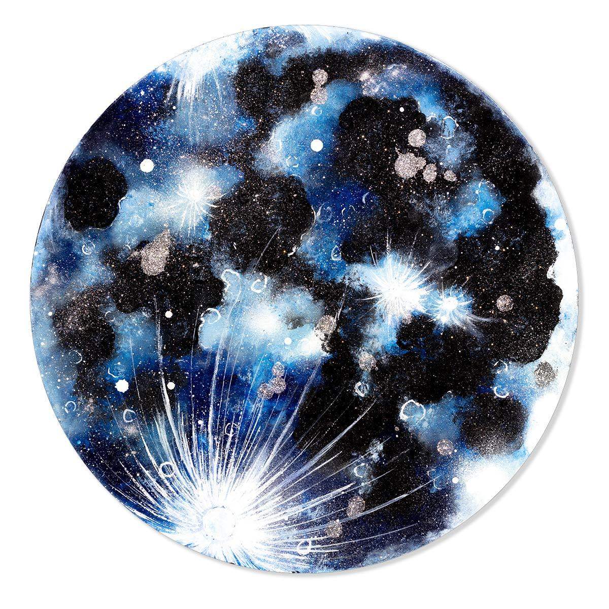 A New Moon - Original - SOLD by artist Becky Smith - Wyecliffe Galleries