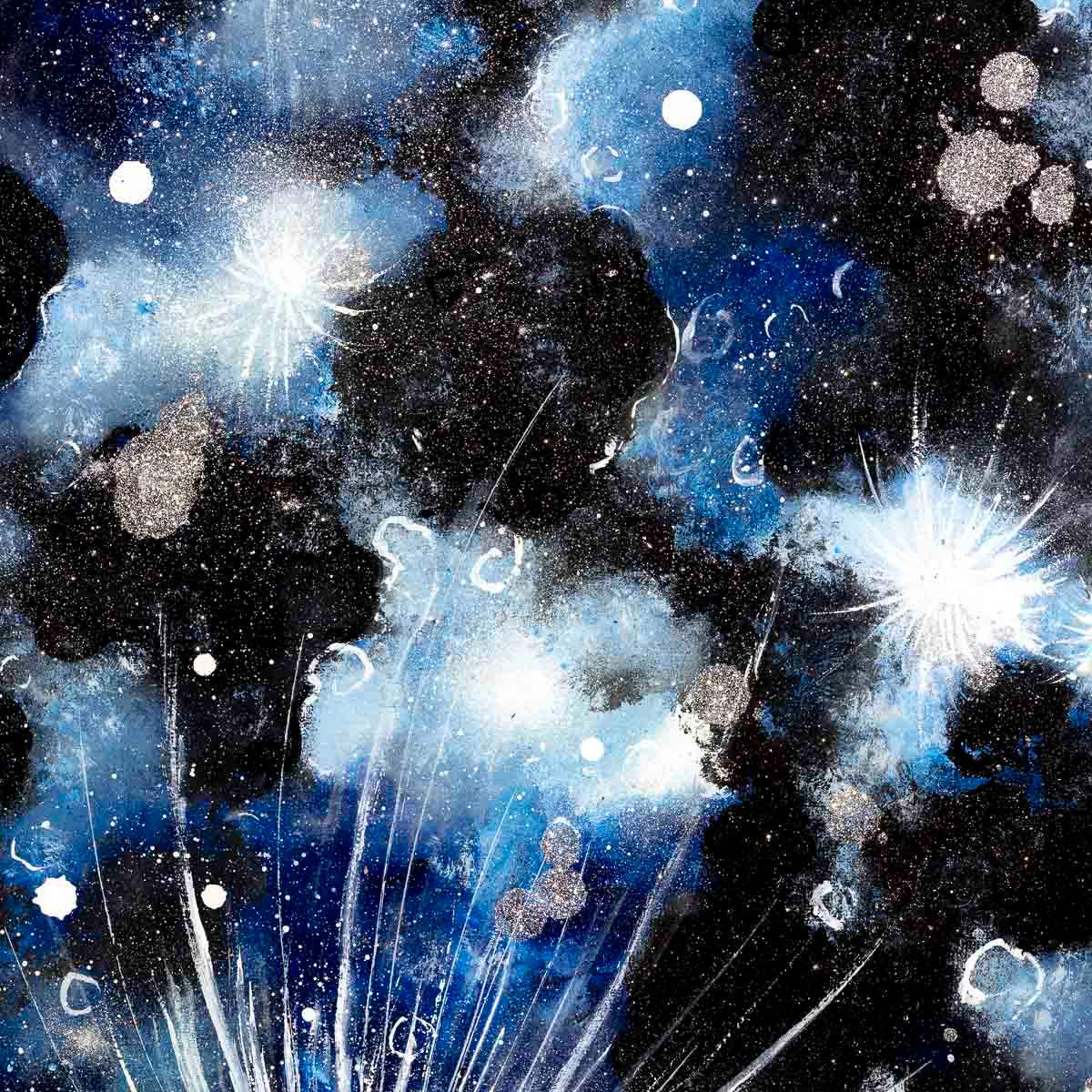 A New Moon - Original - SOLD by artist Becky Smith - Wyecliffe Galleries