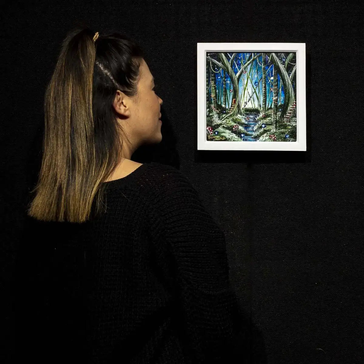 A Secret Pathway - Original - SOLD by artist Becky Smith - Wyecliffe Galleries