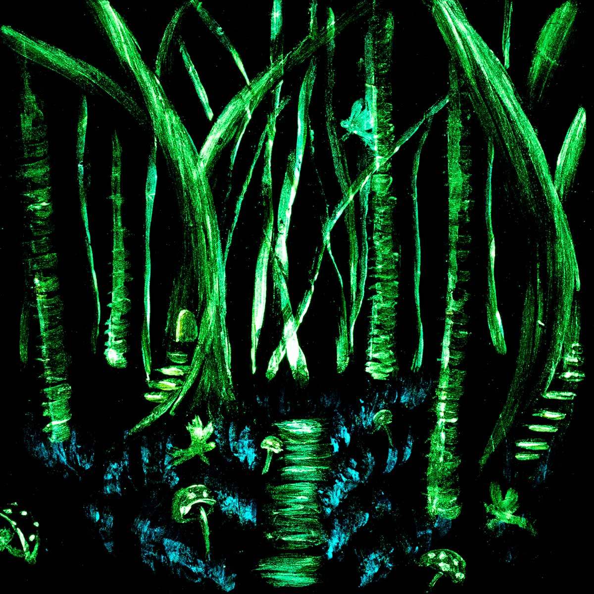 A Secret Pathway - Original - SOLD by artist Becky Smith - Wyecliffe Galleries