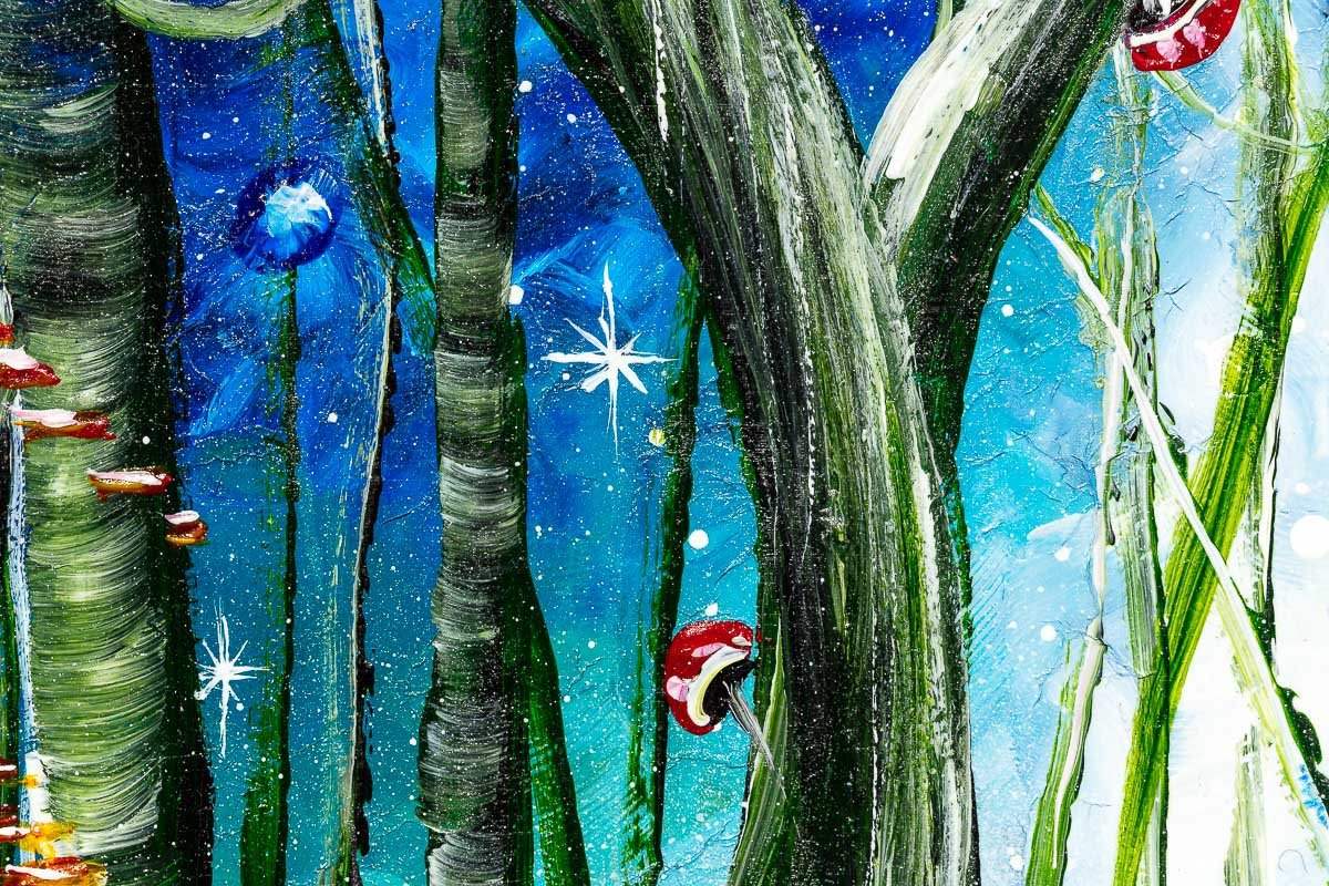 A Secret Pathway - Original - SOLD by artist Becky Smith - Wyecliffe Galleries