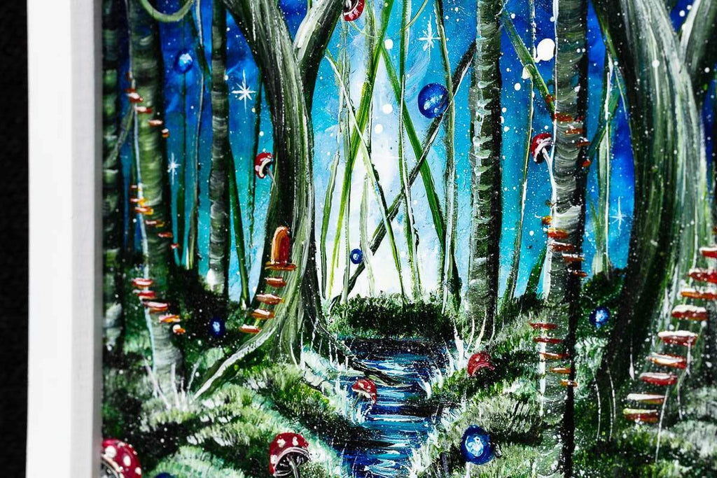 A Secret Pathway - Original - SOLD by artist Becky Smith - Wyecliffe Galleries