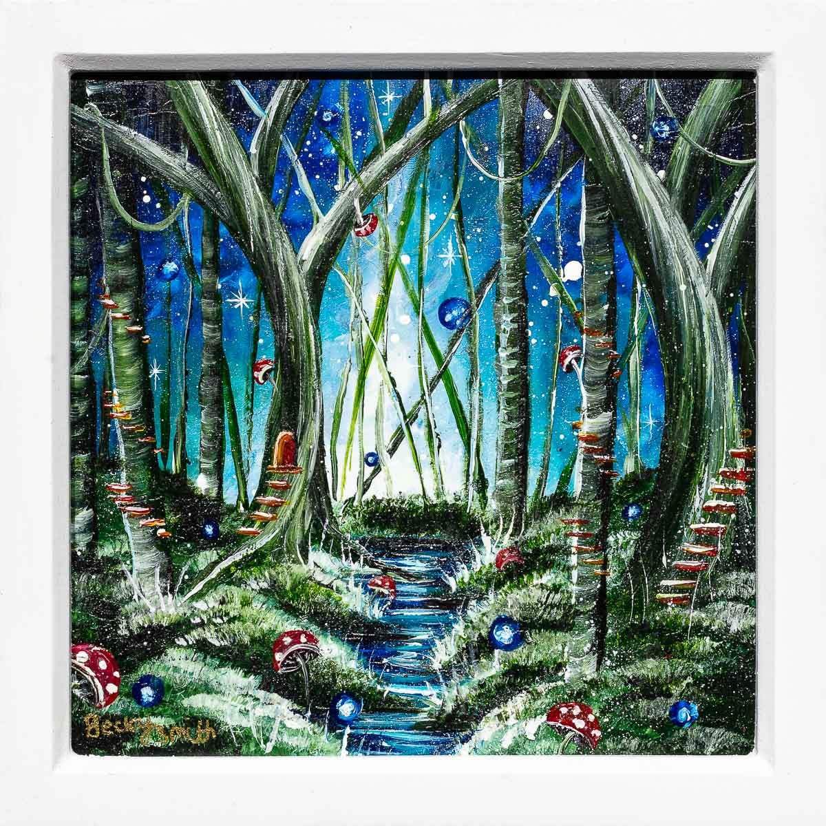 A Secret Pathway - Original - SOLD by artist Becky Smith - Wyecliffe Galleries