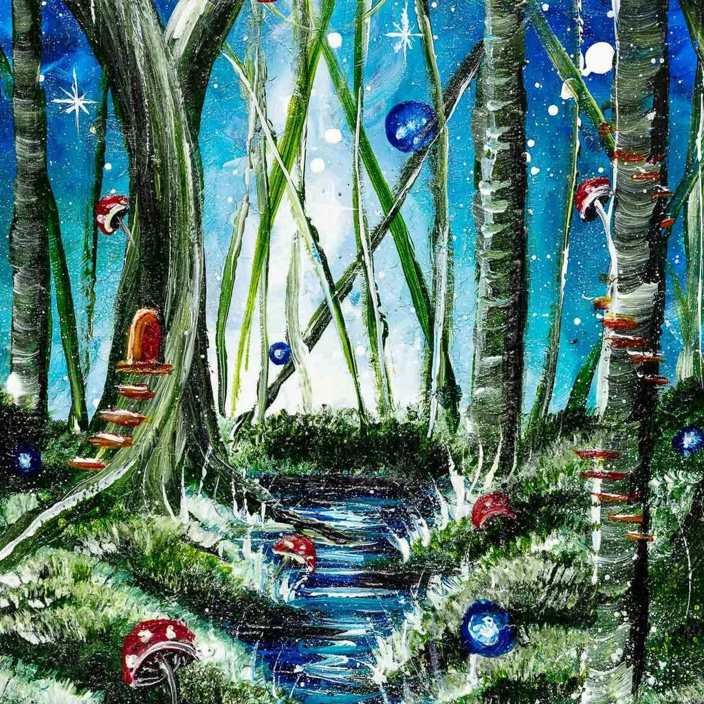 A Secret Pathway - Original - SOLD by artist Becky Smith - Wyecliffe Galleries