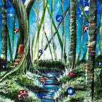 A Secret Pathway - Original - SOLD by artist Becky Smith - Wyecliffe Galleries