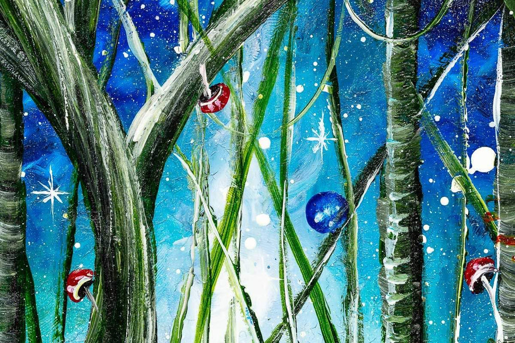 A Secret Pathway - Original - SOLD by artist Becky Smith - Wyecliffe Galleries