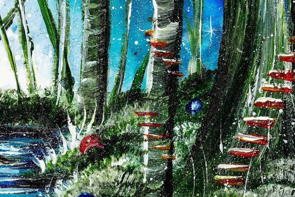 A Secret Pathway - Original - SOLD by artist Becky Smith - Wyecliffe Galleries