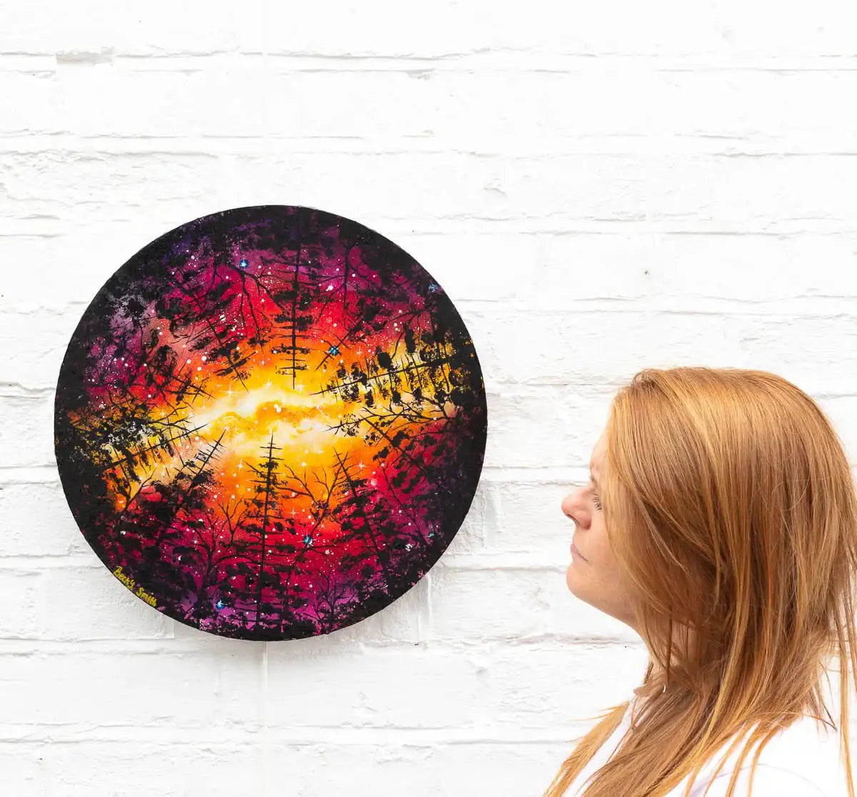 A Solar Perspective - Original - SOLD by artist Becky Smith - Wyecliffe Galleries