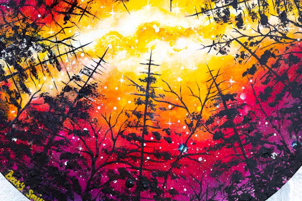 A Solar Perspective - Original - SOLD by artist Becky Smith - Wyecliffe Galleries