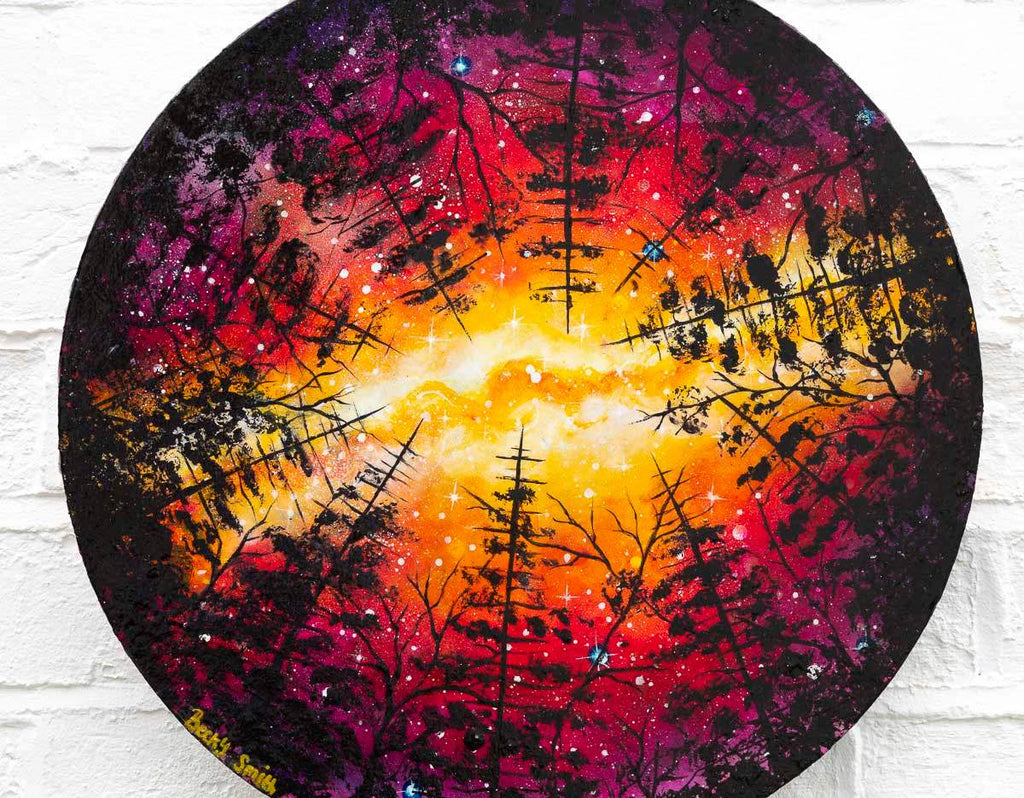 A Solar Perspective - Original - SOLD by artist Becky Smith - Wyecliffe Galleries