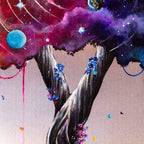 A Solar View - Original - SOLD by artist Becky Smith - Wyecliffe Galleries