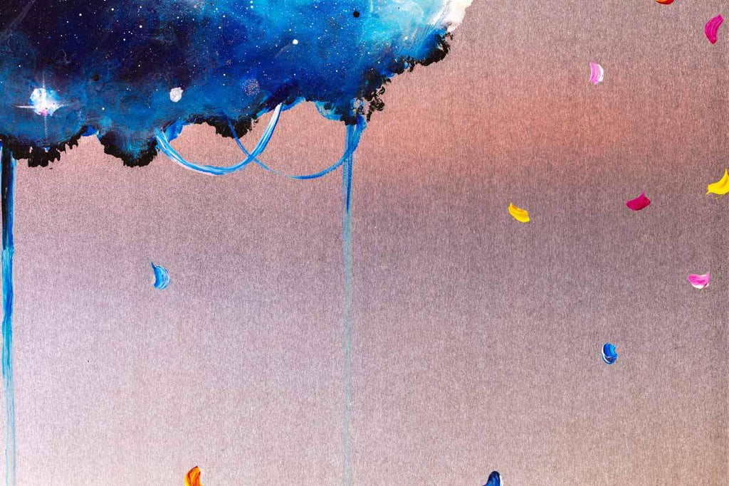 A Solar View - Original - SOLD by artist Becky Smith - Wyecliffe Galleries