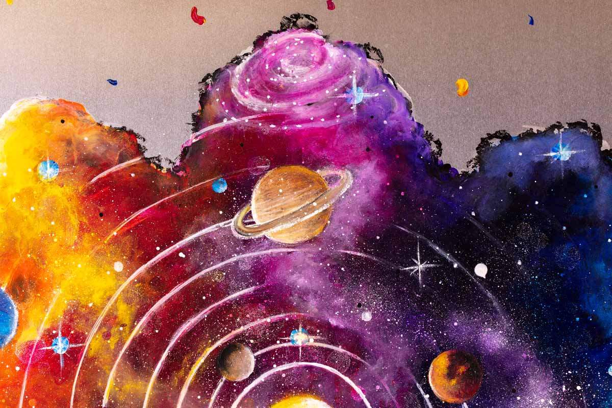 A Solar View - Original - SOLD by artist Becky Smith - Wyecliffe Galleries