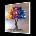 A Solar View - Original - SOLD by artist Becky Smith - Wyecliffe Galleries