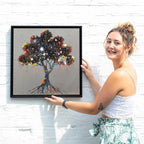 A View From The James Webb Telescope - Original - SOLD by artist Becky Smith - Wyecliffe Galleries