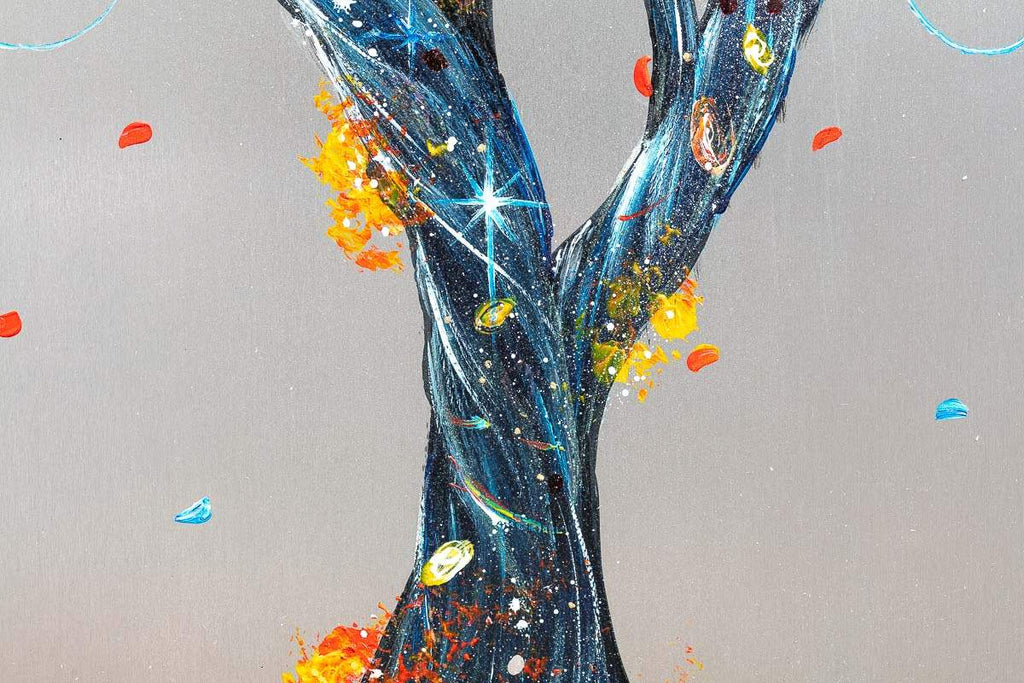 A View From The James Webb Telescope - Original - SOLD by artist Becky Smith - Wyecliffe Galleries