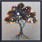 A View From The James Webb Telescope - Original - SOLD by artist Becky Smith - Wyecliffe Galleries