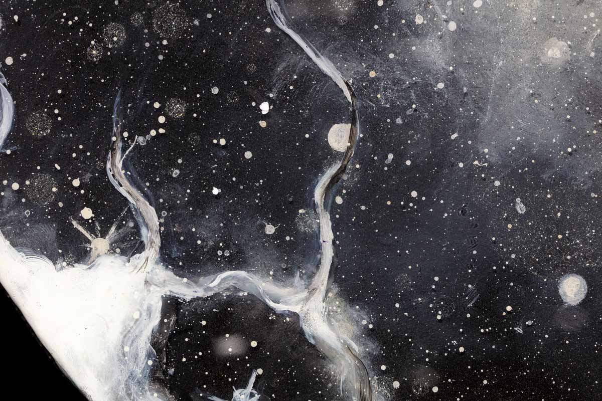 Antimatter - Original - SOLD by artist Becky Smith - Wyecliffe Galleries