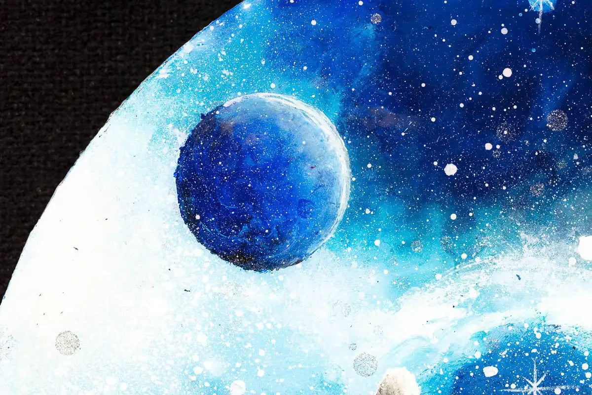 Astral - Original - SOLD by artist Becky Smith - Wyecliffe Galleries