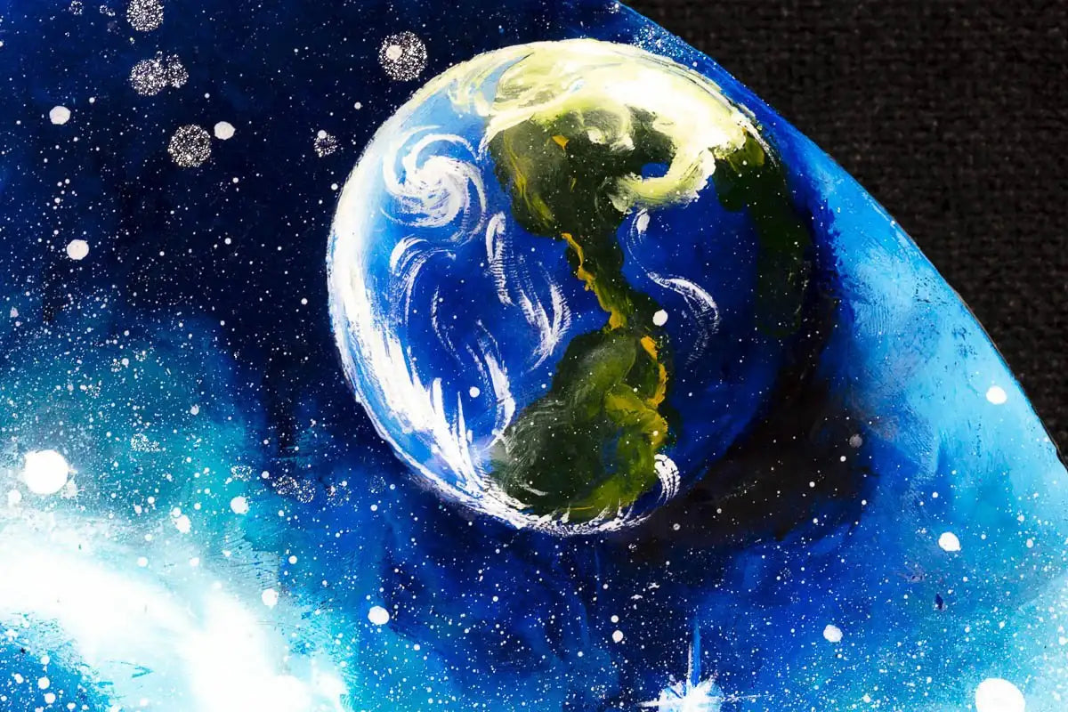 Astral - Original - SOLD by artist Becky Smith - Wyecliffe Galleries