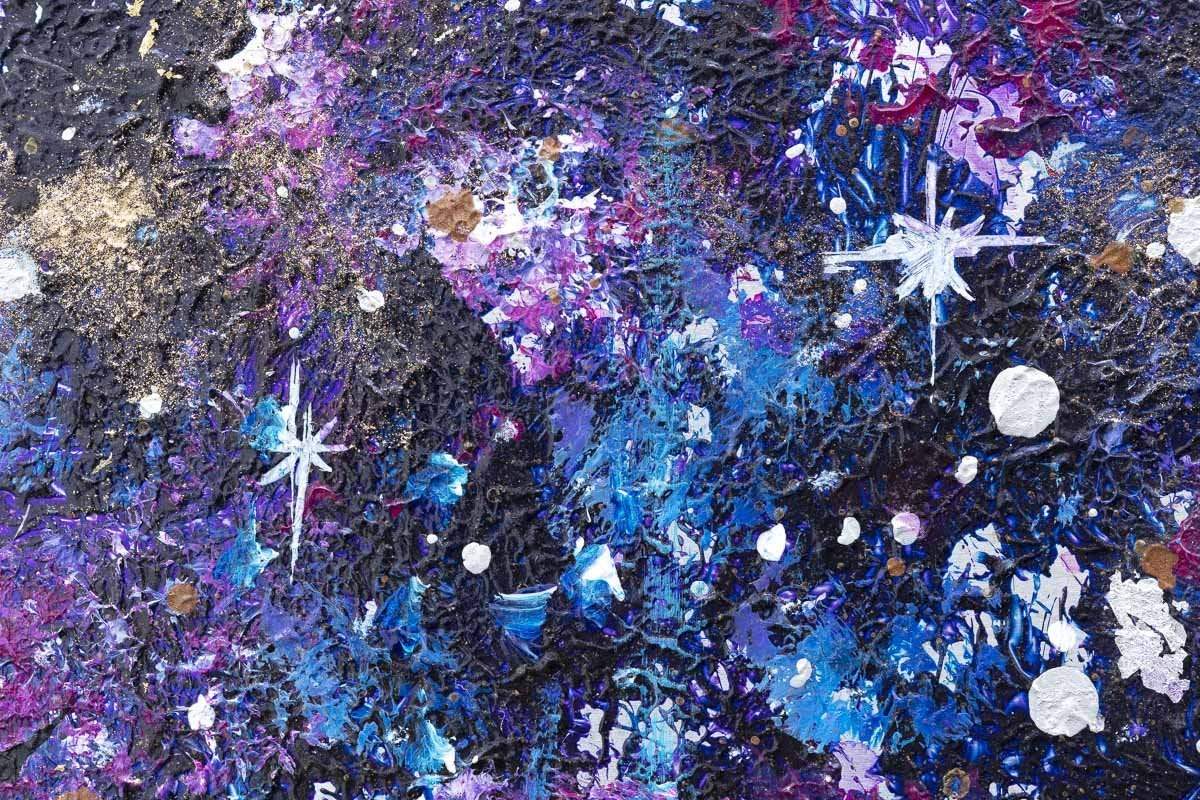 Astronomical - Original - SOLD by artist Becky Smith - Wyecliffe Galleries