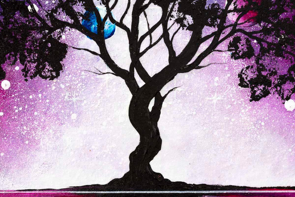 Astronomical Skies - Original - SOLD by artist Becky Smith - Wyecliffe Galleries