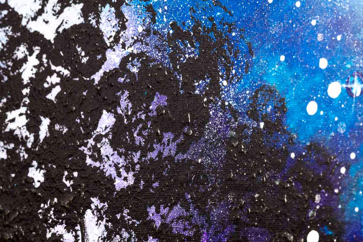 Astronomical Skies - Original - SOLD by artist Becky Smith - Wyecliffe Galleries