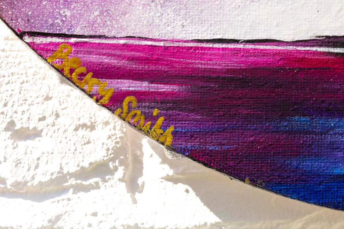 Astronomical Skies - Original - SOLD by artist Becky Smith - Wyecliffe Galleries