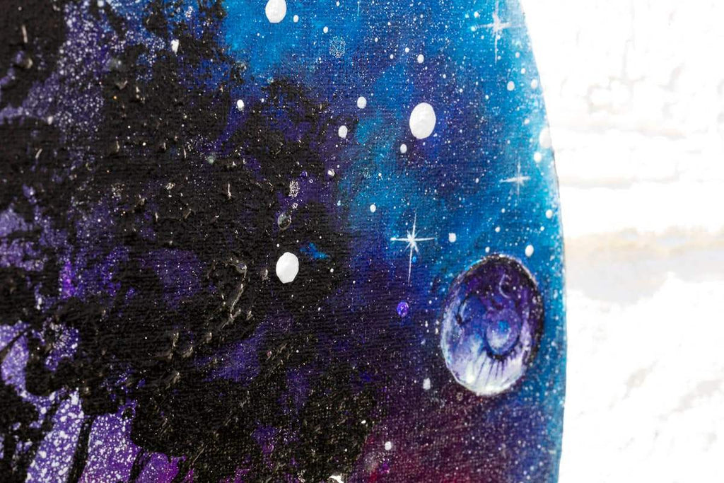 Astronomical Skies - Original - SOLD by artist Becky Smith - Wyecliffe Galleries