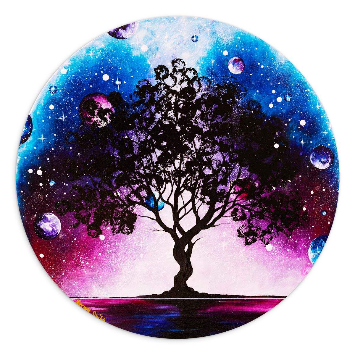 Astronomical Skies - Original - SOLD by artist Becky Smith - Wyecliffe Galleries