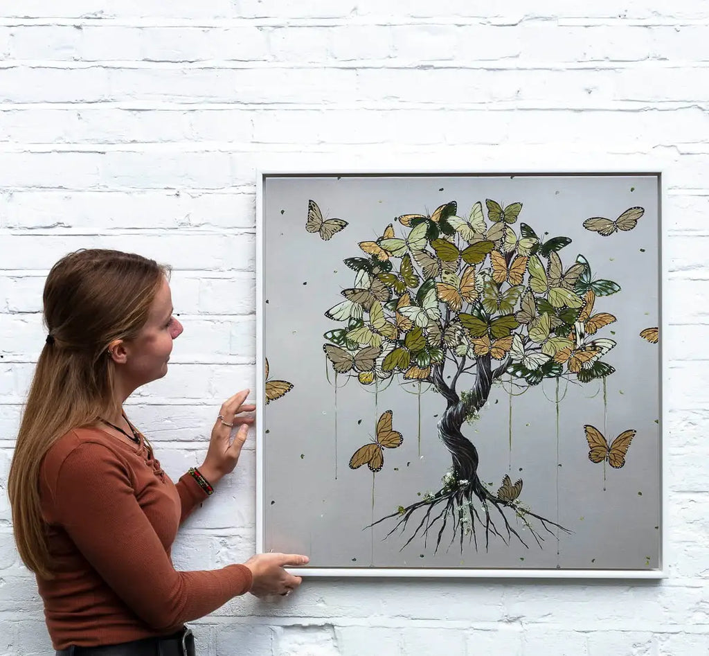 At Peace - Original - SOLD by artist Becky Smith - Wyecliffe Galleries