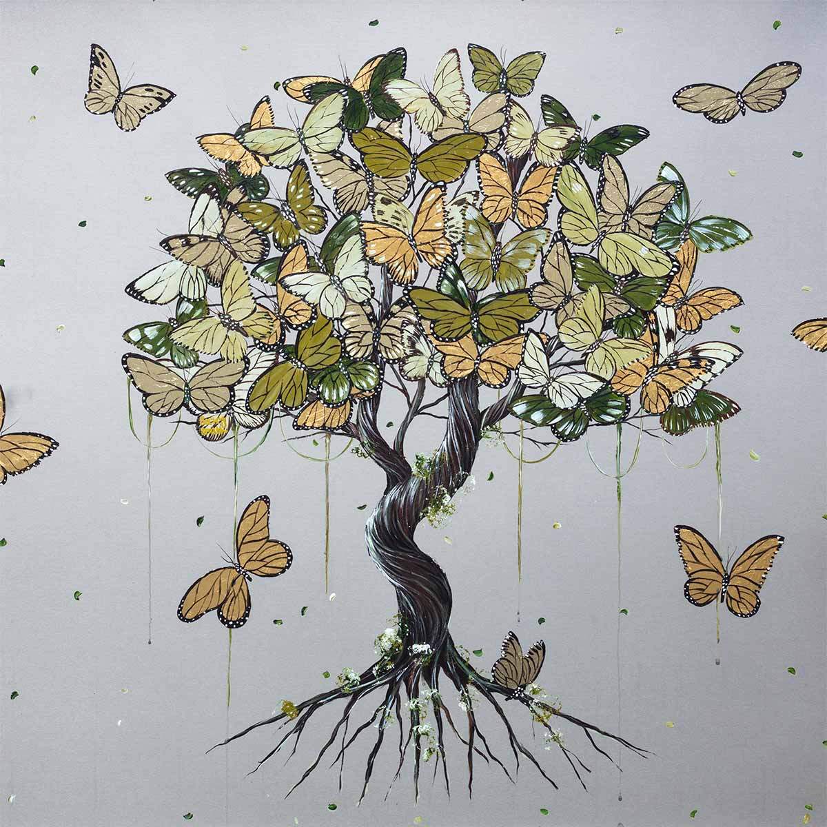 At Peace - Original - SOLD by artist Becky Smith - Wyecliffe Galleries
