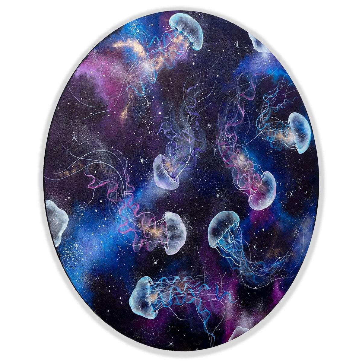 Aurelia Aurita - Original - SOLD by artist Becky Smith - Wyecliffe Galleries