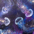 Aurelia Aurita - Original - SOLD by artist Becky Smith - Wyecliffe Galleries