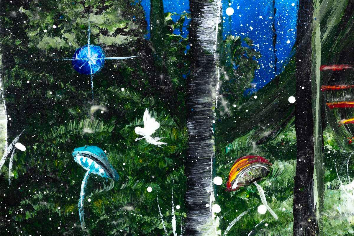 Awakening - Original - SOLD by artist Becky Smith - Wyecliffe Galleries