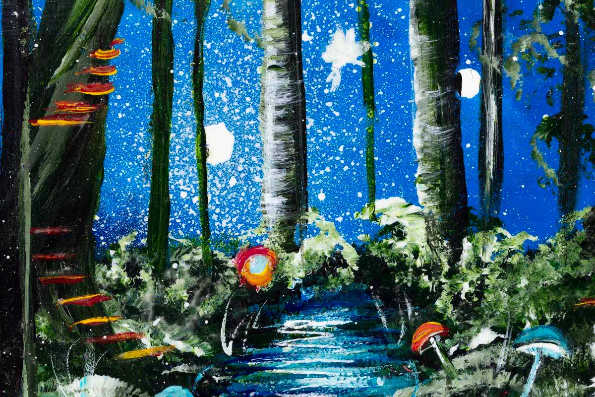 Awakening - Original - SOLD by artist Becky Smith - Wyecliffe Galleries