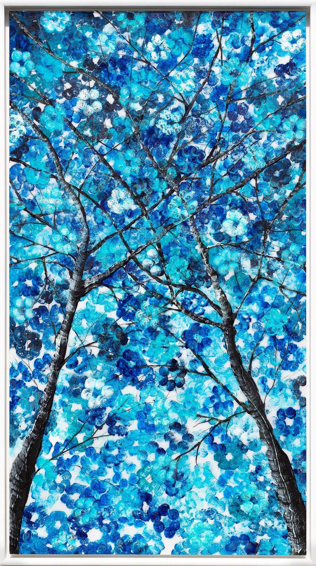 Azure Haze - Original - SOLD by artist Becky Smith - Wyecliffe Galleries