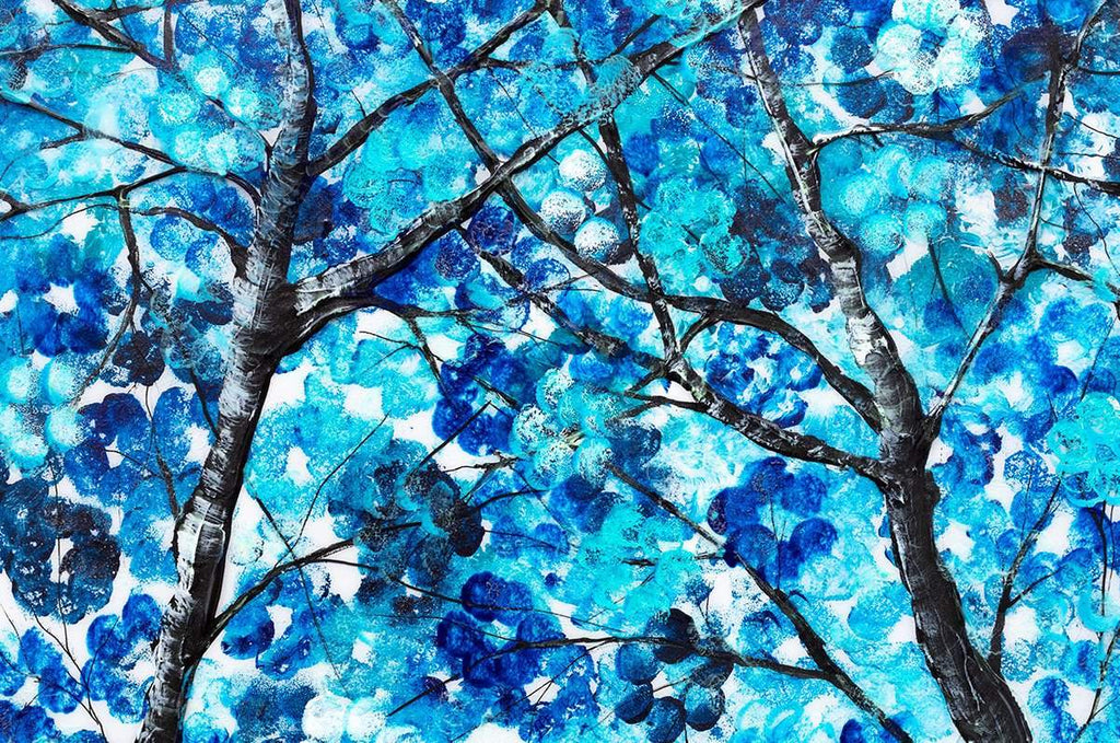 Azure Haze - Original - SOLD by artist Becky Smith - Wyecliffe Galleries