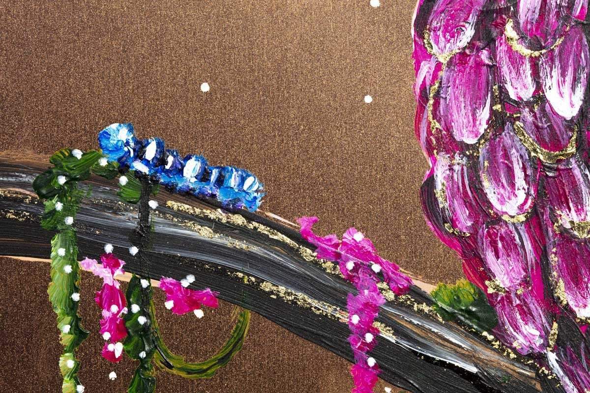 Birds of Paradise - Original - SOLD by artist Becky Smith - Wyecliffe Galleries