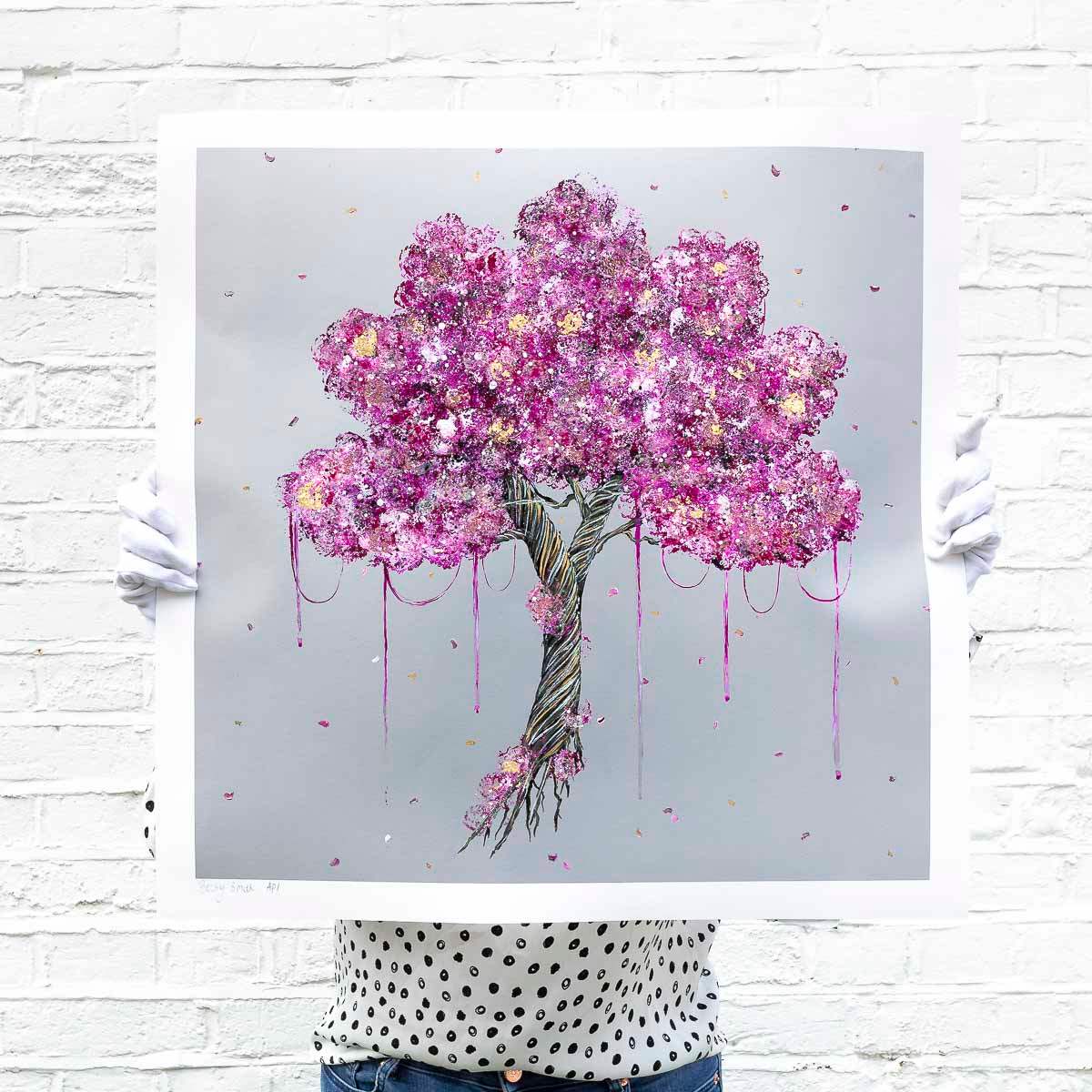 Blossom in Bloom - Artist Proof by artist Becky Smith - Wyecliffe Galleries