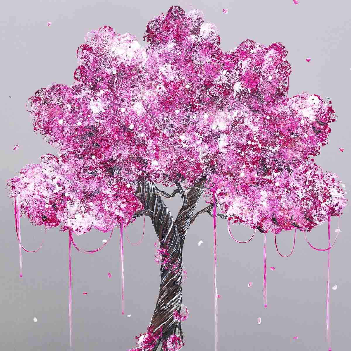 Blossom in Bloom - Published Original SOLD by artist Becky Smith - Wyecliffe Galleries